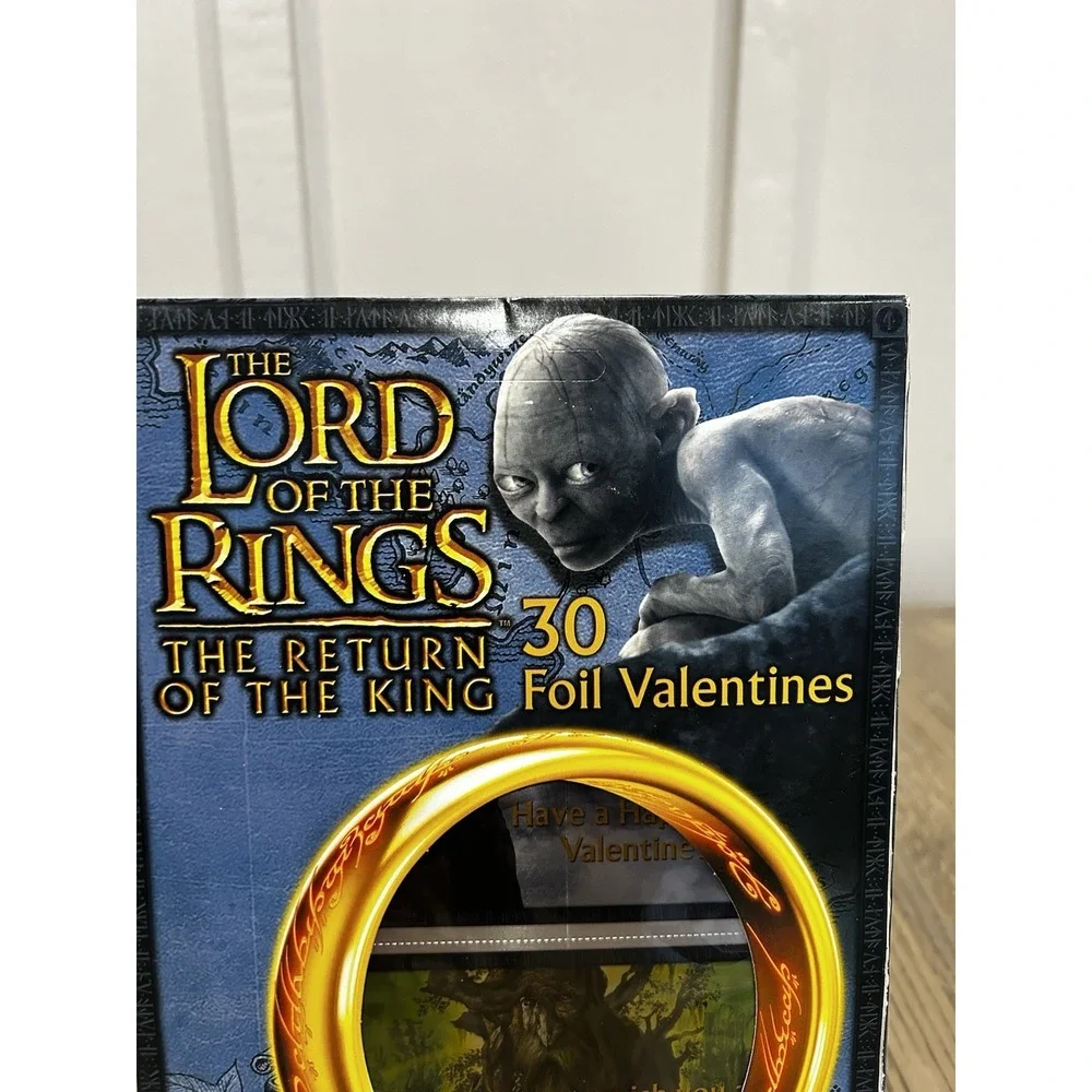 Lord of the Rings Return of the King 30 Foil Valentines 2004 Paper Magic Group